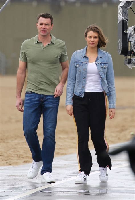 LAUREN COHAN and Scott Foley on the Set of Whiskey Cavalier 02/04/2019 ...