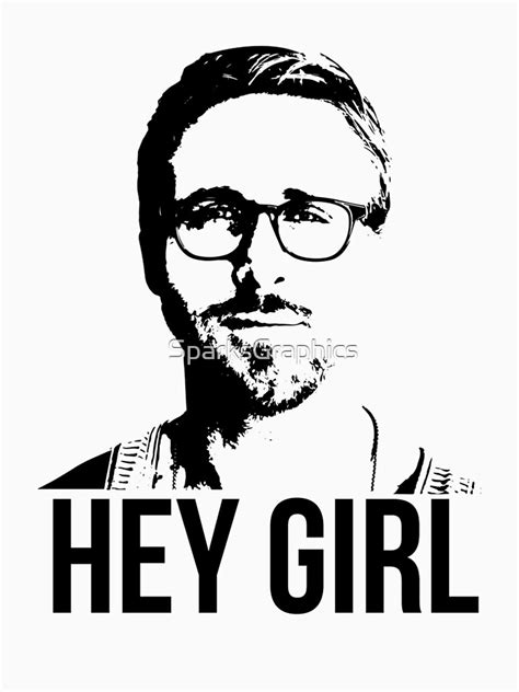 "Hey Girl - Ryan Gosling" Men’s Premium T-Shirt by SparksGraphics ...