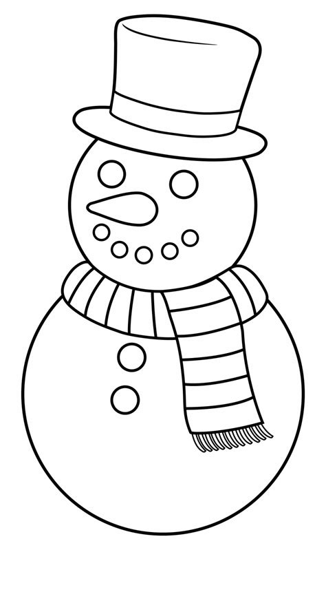 black and white snowman clipart free 20 free Cliparts | Download images ...