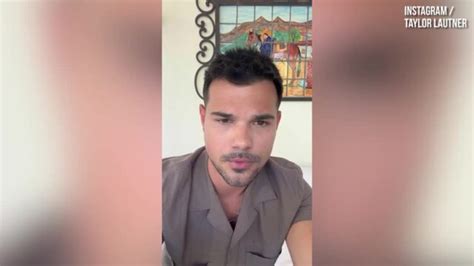 Taylor Lautner calls out hurtful comments about his appearance in powerful video - PopBuzz