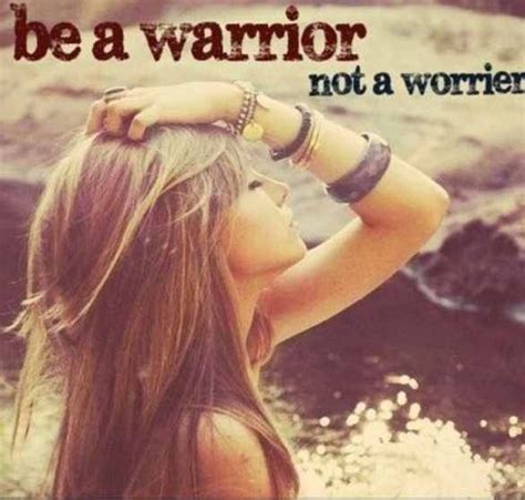 Warrior not worrier. | Quotes inspirational positive, Words, Cute quotes