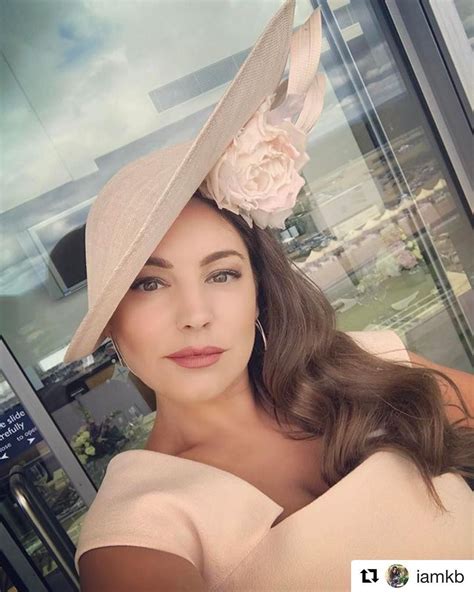 Philip Treacy on Instagram: “Kelly Brook at Royal Ascot today. #Repost @iamkb ・・・ Love my Hat ...