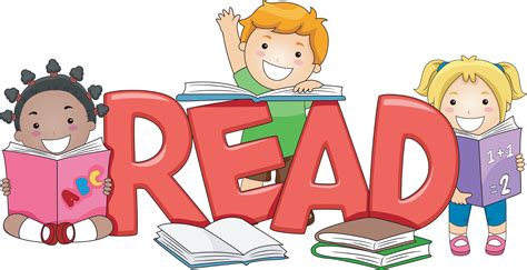 Students reading clipart 2 - WikiClipArt