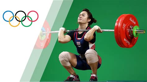 Thai weightlifter sets Olympic Record in Women's 58kg Weightlifting ...