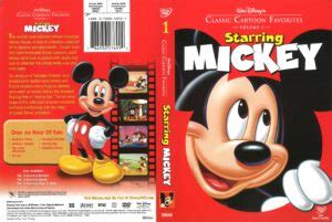 Classic Cartoon Favorites: Starring Mickey (2005) R1 DVD Cover - DVDcover.Com