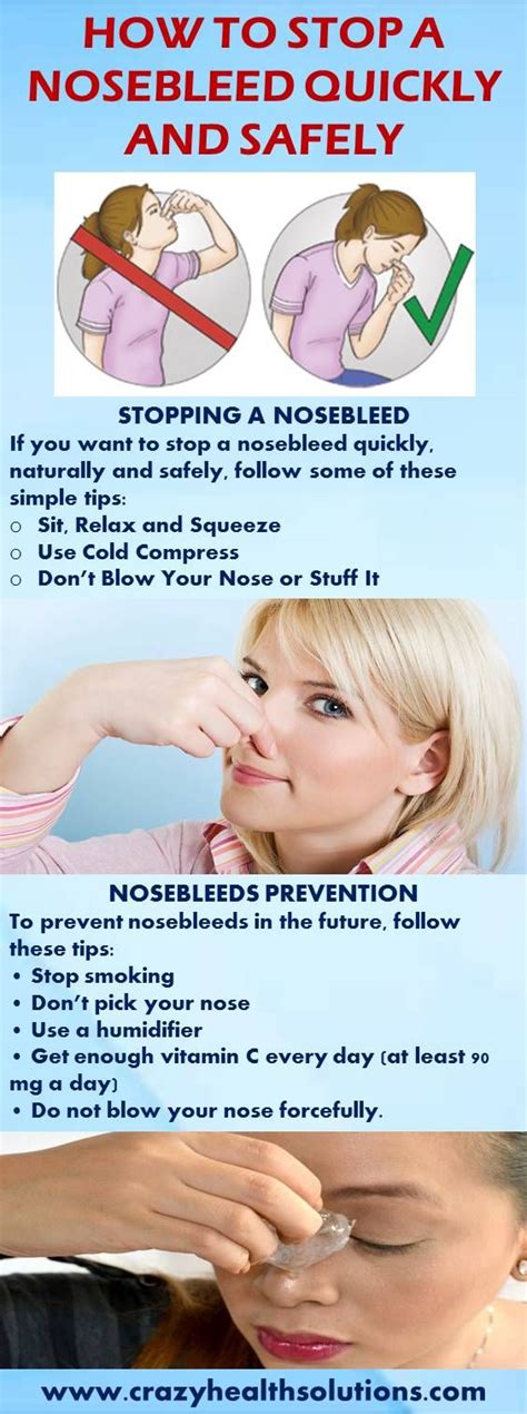 How to Stop a Nosebleed Quickly and Safely | Health, Good to know, Proper nutrition