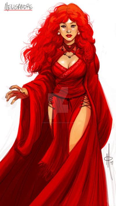 The Red Priestess Melisandre by mattolsonart on DeviantArt