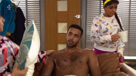 Hollyoaks : Rishi Nair Shirtless ( From 2019)