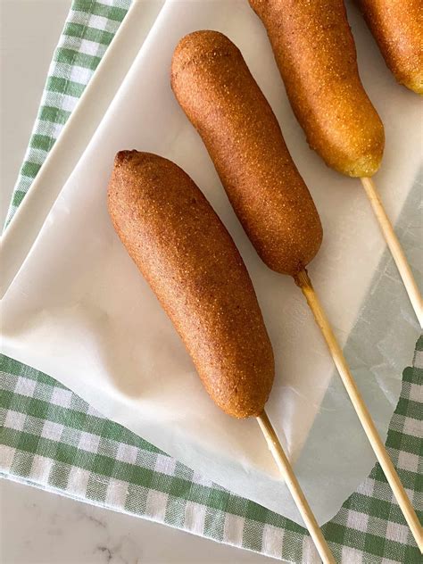 Easy Disneyland Corn Dogs - The Best Corn Dog Recipe!