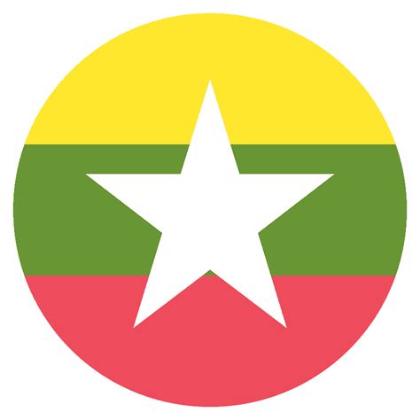 Myanmar Flag PNG Transparent | PNG Mart