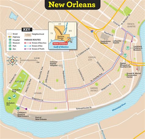 Audubon park new orleans map - Map of audubon park new orleans ...