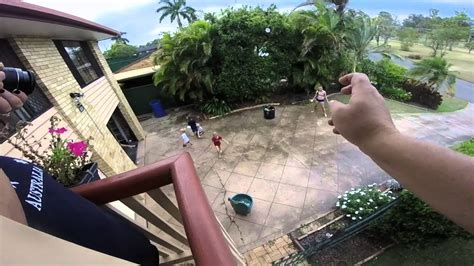 Australia Day Water Bomb Fight - YouTube