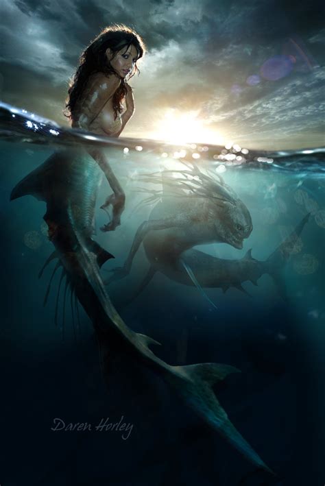 Mermaid-Concept-Art-Illustration-01-Daren-Horley | Concept Art World