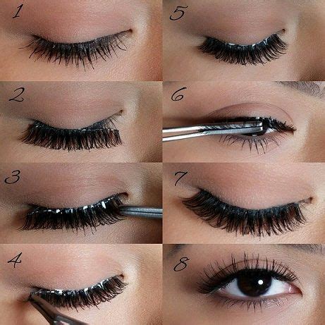 How to Apply Fake Lashes at Home Like A Pro | Eyelashes tutorial, Fake ...