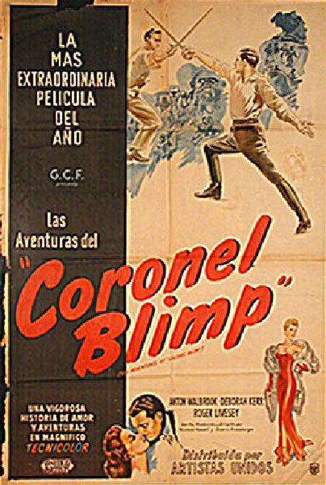 Art Posters The life & death of colonel Blimp vintage movie poster Art