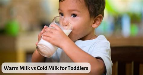 Warm Milk vs Cold Milk for Toddlers: Guide to Make the Right Choice