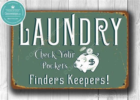 LAUNDRY SIGN Laundry Signs Vintage style Laundry Sign | Etsy