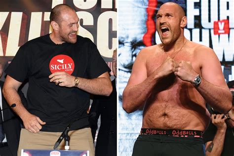 Tyson Fury reveals he used to be embarrassed to take his shirt off but now happy to be the ...