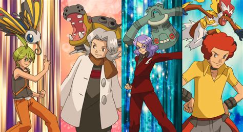 Image - Sinnoh Elite Four.png | Pokémon Wiki | FANDOM powered by Wikia