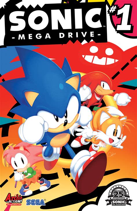 Archie Comics Celebrates 25 Years of Sonic the Hedgehog with SONIC: MEGA DRIVE! - Archie Comics