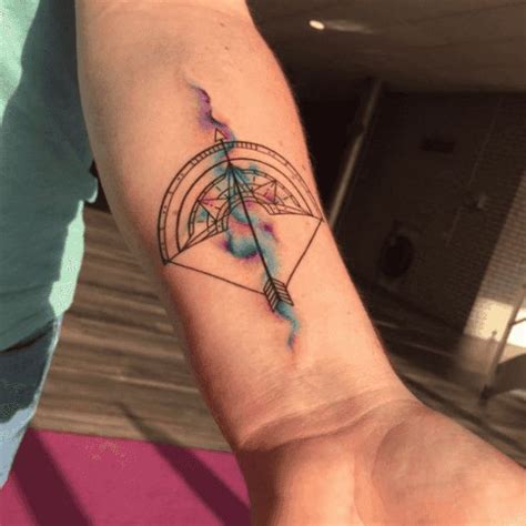 25 Best Arrow & Constellation Tattoo Ideas For Sagittarius Zodiac Signs | Sagittarius tattoo ...