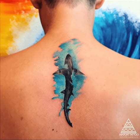 Details more than 70 shark bite tattoo - in.cdgdbentre