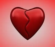Broken Heart Red Glass 3D Model $29 - .stl .obj .max .fbx .3ds - Free3D