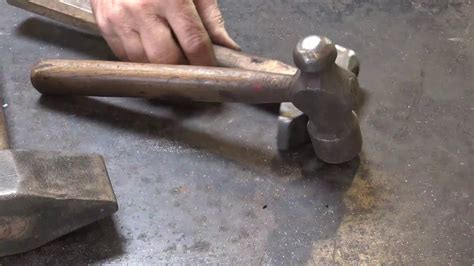 Blacksmithing hammers - YouTube