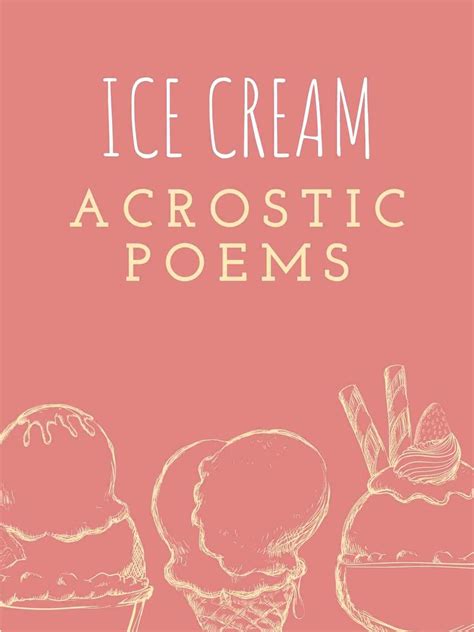 13 Ice Cream Poems That You'll Crave - Aestheticpoems