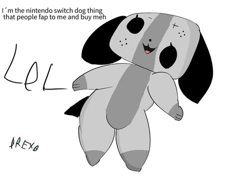 the Nintendo switch dog by DrExodium on DeviantArt