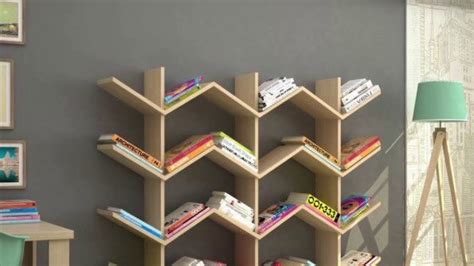 Modern book shelf design ideas 2019 || make your library stylish - YouTube