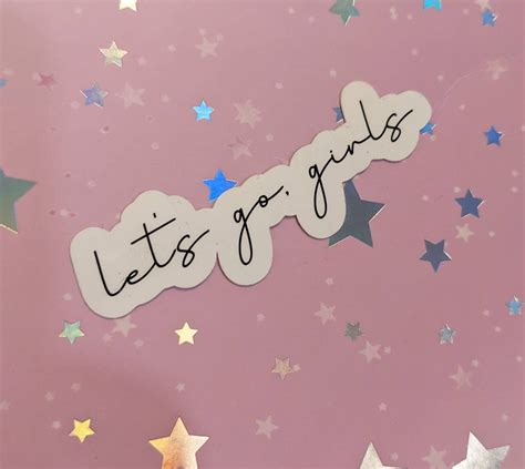 Let's Go Girls Sticker, Shania Twain, Girl Power - Etsy