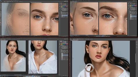 ArtStation - Portrait Painting in Photoshop Video Tutorial | Tutorials