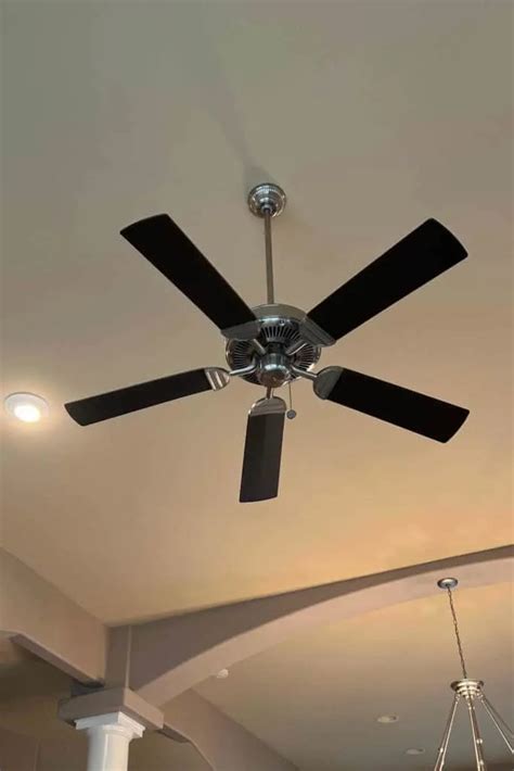 How To Paint Ceiling Fan Blades - Sunshine and Rainy Days