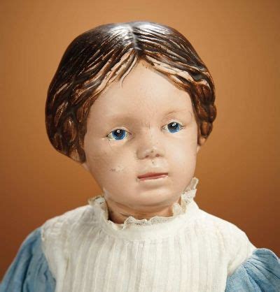 Bread and Roses: 281 American Wooden Character Doll with Sculpted ...