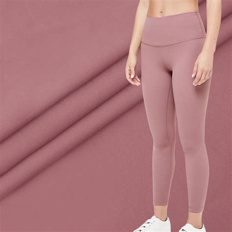 30D Nylon Yoga Clothing Fabric Supplex Interlock Fabric, Recycled ...