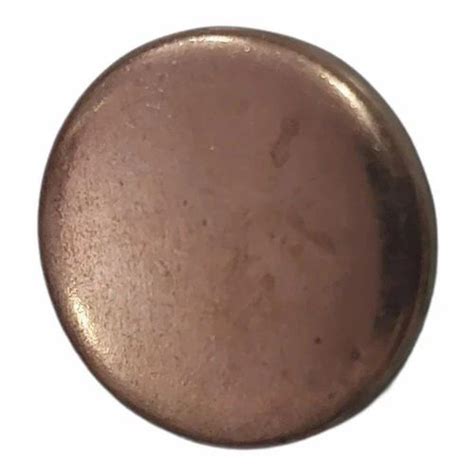 Round 2 inch Copper End Cap, For Pipe Fitting at Rs 18/piece in New Delhi | ID: 2850143332897