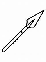 Spear  Lol Coloring Pages Simple Art Easy drawings sketch template