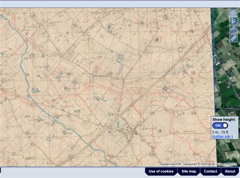 New elevation tool NLS Maps - Other Great War Chat - The Great War ...