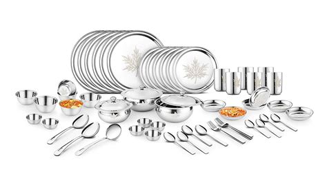 Best 7 Stainless Steel Dinner Set for Home Use and Gifting