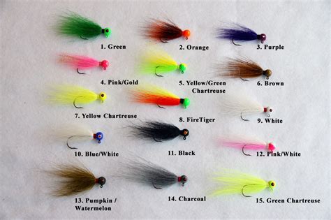 Walleye Weenie Snap Jigs with Round Heads - Jimmy D's River Bugs