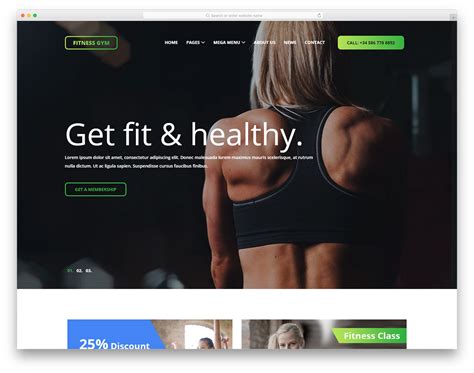 24 Best Free Fitness Website Templates 2024 - Colorlib