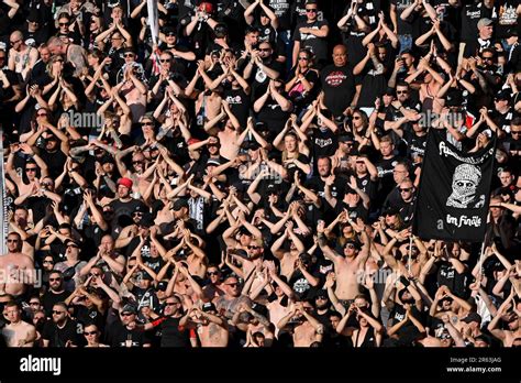 Fan block, fans, SGE Eintracht Frankfurt, 80th DFB Cup final, DFB Cup ...