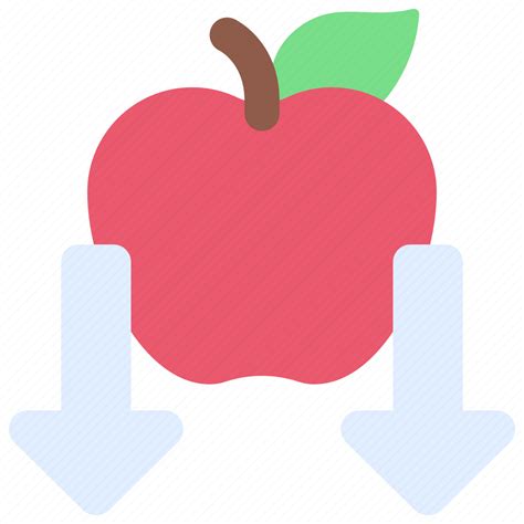 Gravity, apple, downward, force, gravitational icon - Download on ...