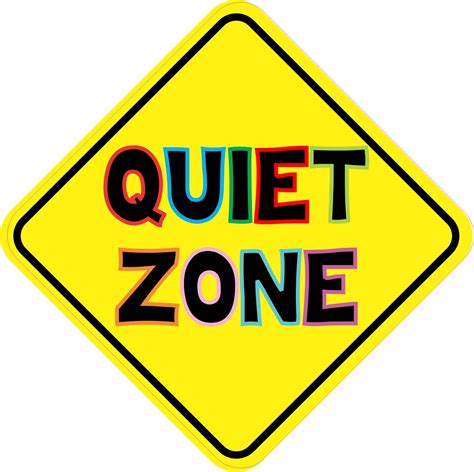 Quiet Signs - ClipArt Best