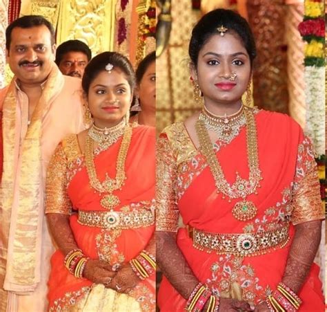 Producer bandla ganesh daughter in Traditional gold jewellery! | Fashionworldhub