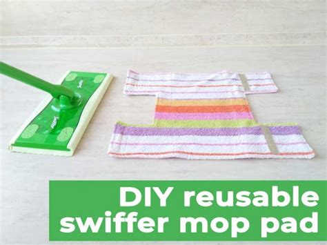 DIY Reusable Swiffer Mop Pads (Wet Or Dry) | How To Make Swiffer Pads ⋆ ...