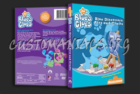 Blue's Clues: Blue Discovers Arts and Crafts dvd cover - DVD Covers ...