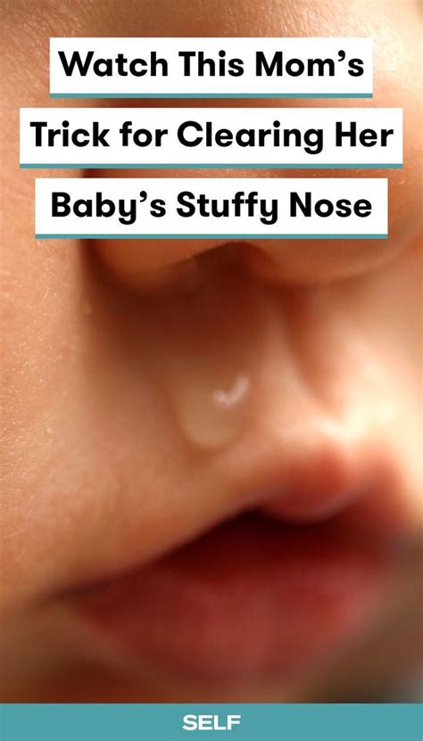 Baby’s Stuffy Nose | Baby remedies, Runny nose remedies, Baby cold remedies