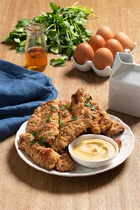 Air Fryer Breaded Pork Tenderloin Strips